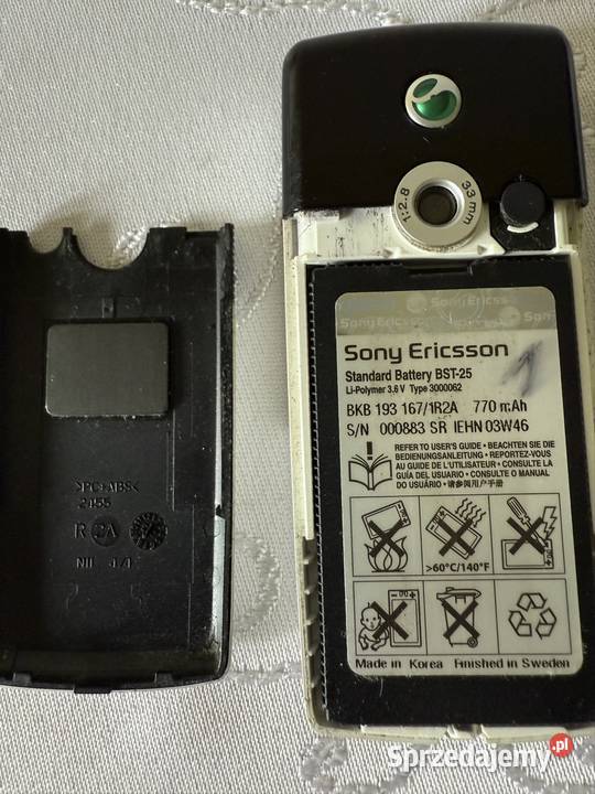 Telefon Komórkowy Klasyka SONY ERICSSON T601