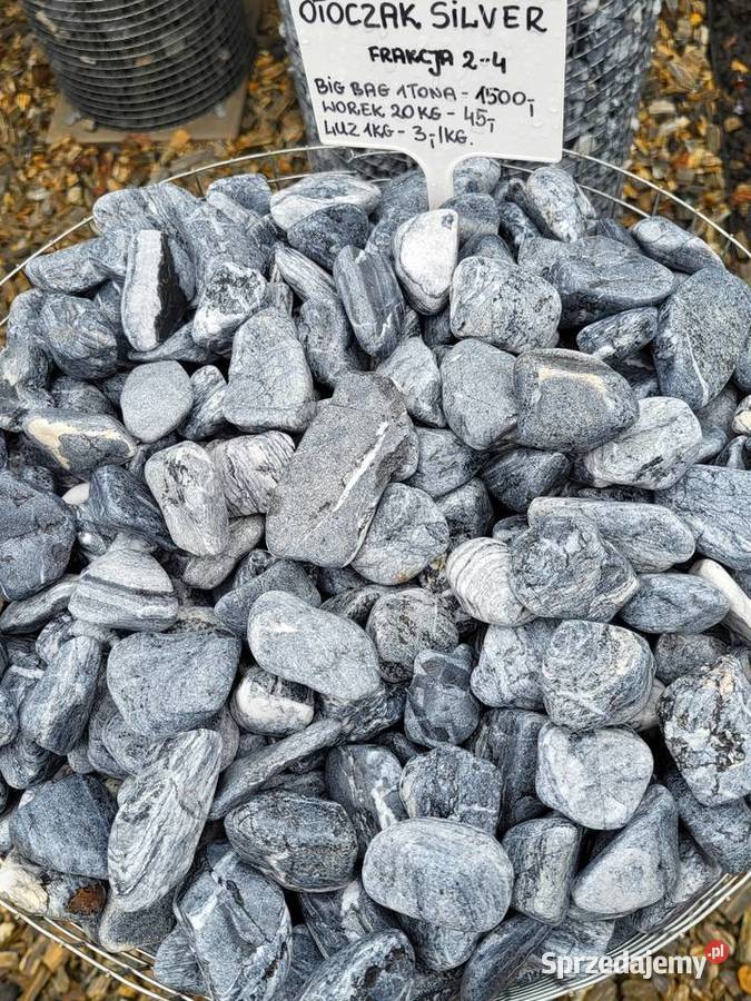 Otoczak Silver Grecki szary kamień Kamienie Konstancin-Jeziorna sprzedam