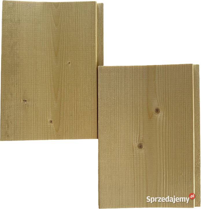 Deska elewacyjna drewniana świerkowa KL A B Prusice