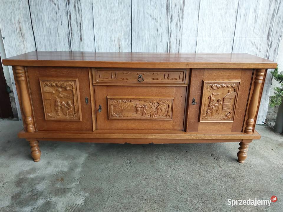 komoda rzeżbiona 653 Byczyna