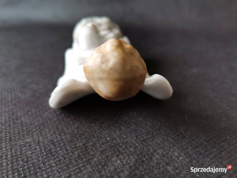 Stara przedwojenna mała figurka Śląski Anioł Katowice sprzedam