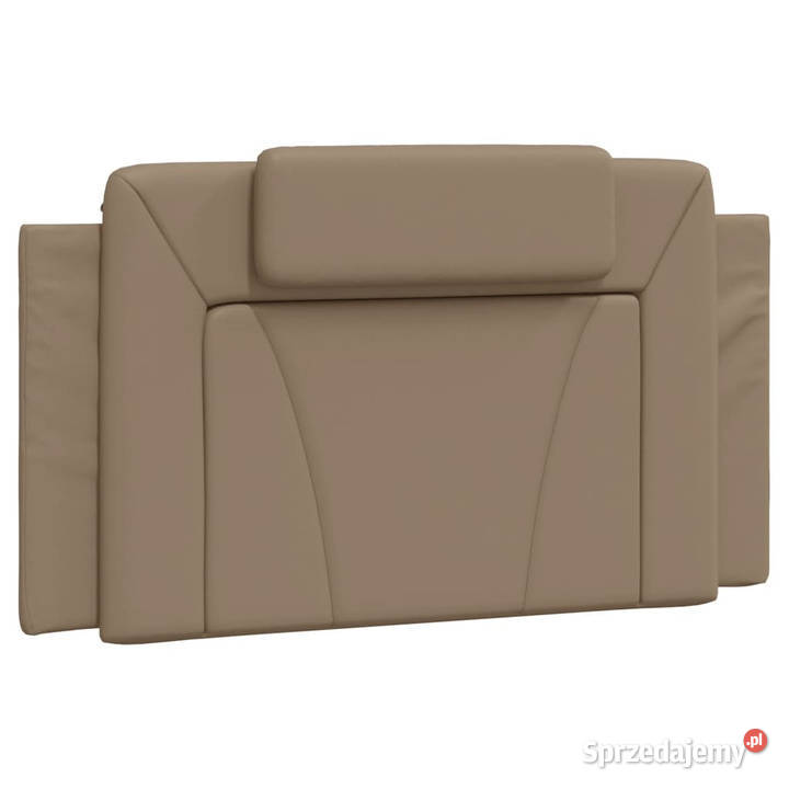 Rama łóżka z zagłówkiem cappuccino sztuczna 74cm Warszawa sprzedam