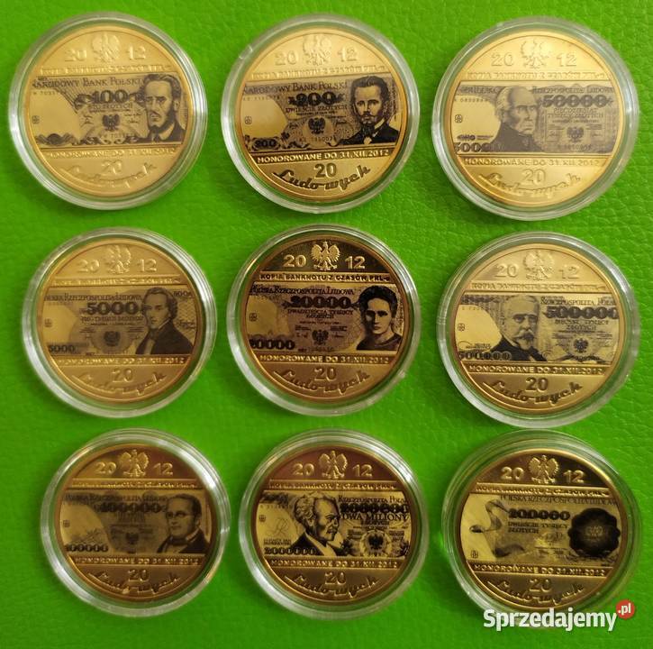 Moneta Banknot 20 PRL 200 500 1000 2000 10000 sprzedam
