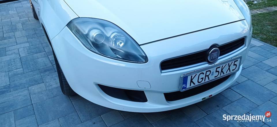 FIAT Bravo 2 biały 2012 przebieg 103000 biały Gorlice sprzedam