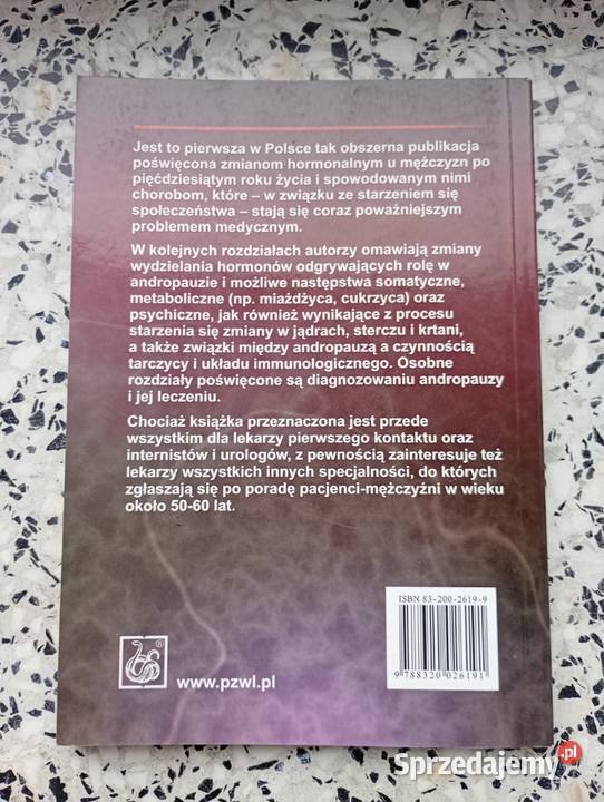 Andropauza medycyna, nauki medyczne Hubale