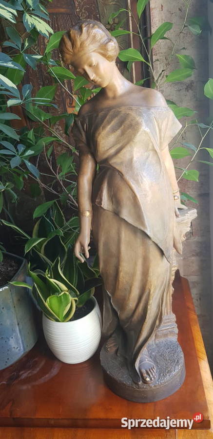 Figura Goldscheider Ligia ceramika szkliwiona Orneta