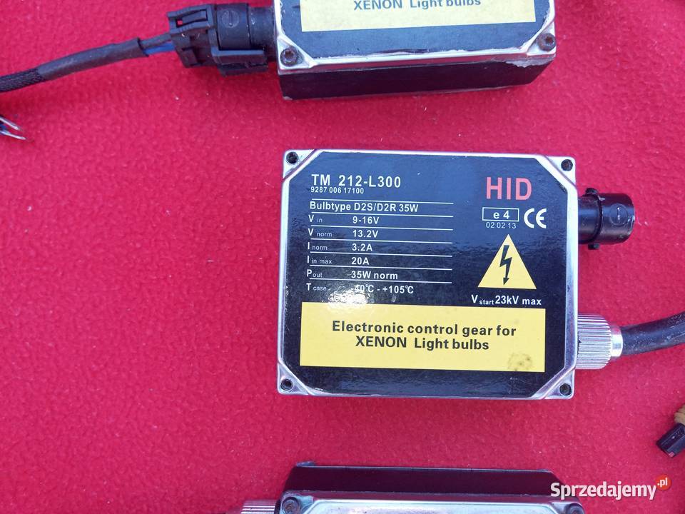 HID Ksenon Xenon Przetwornice jedna żarówka