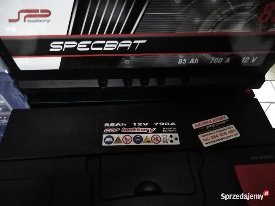 Akumulator Specbat 12v 85Ah700A akumulatory Częstochowa