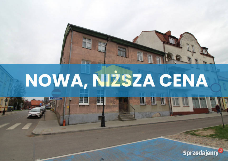 Mieszkanie w centrum o pow 5207 m2 do remontu cegła