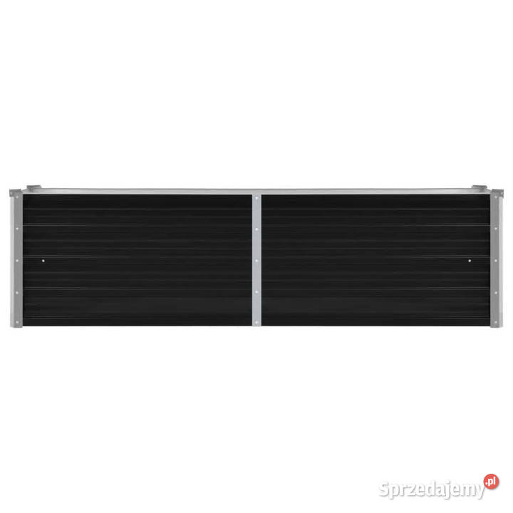 Podwyższona donica antracyt 160x40x45 Warszawa