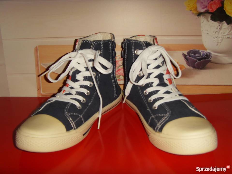 TRAMPKI Z ANGIELSKĄ FLAGĄ ROZMIAR 39 WROCŁAW Wrocław