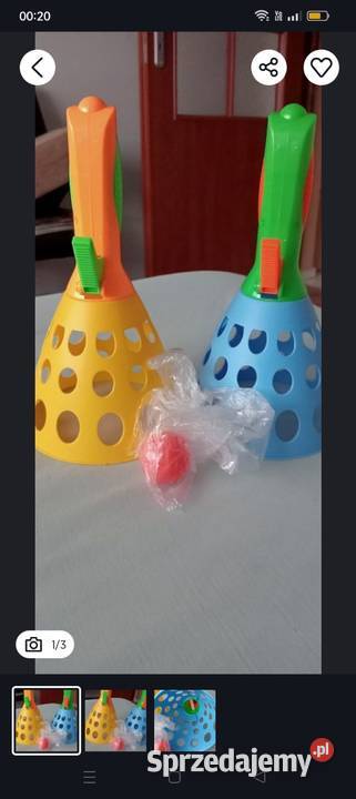 Wyrzutnia piłeczki Plastik  Pozostałe lubuskie Kowalec