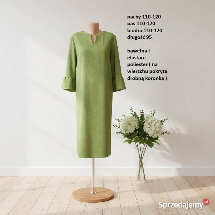 Sukienka vintage ręcznie szyta na zamówienie Bytom