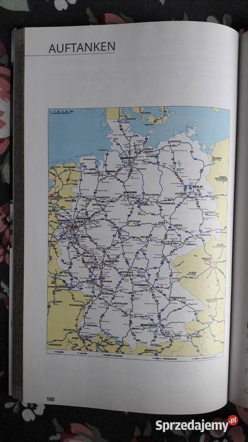 Atlas drogowy mapa Niemiec FALK miękka Głuchołazy