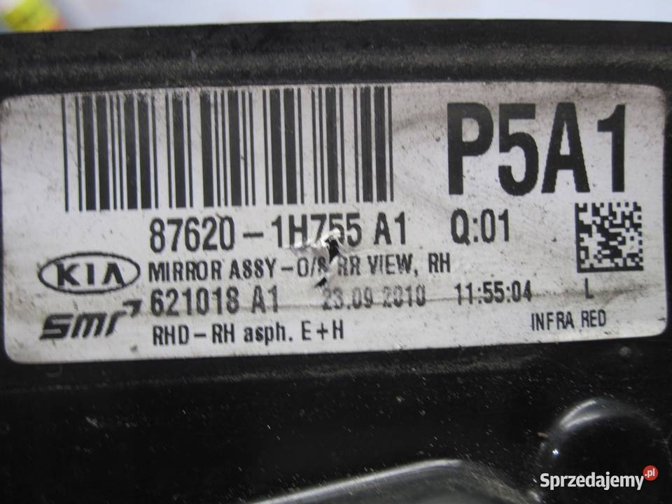 KIA CEED I LIFT 11r lusterko prawe 876201H755 5 Kielce