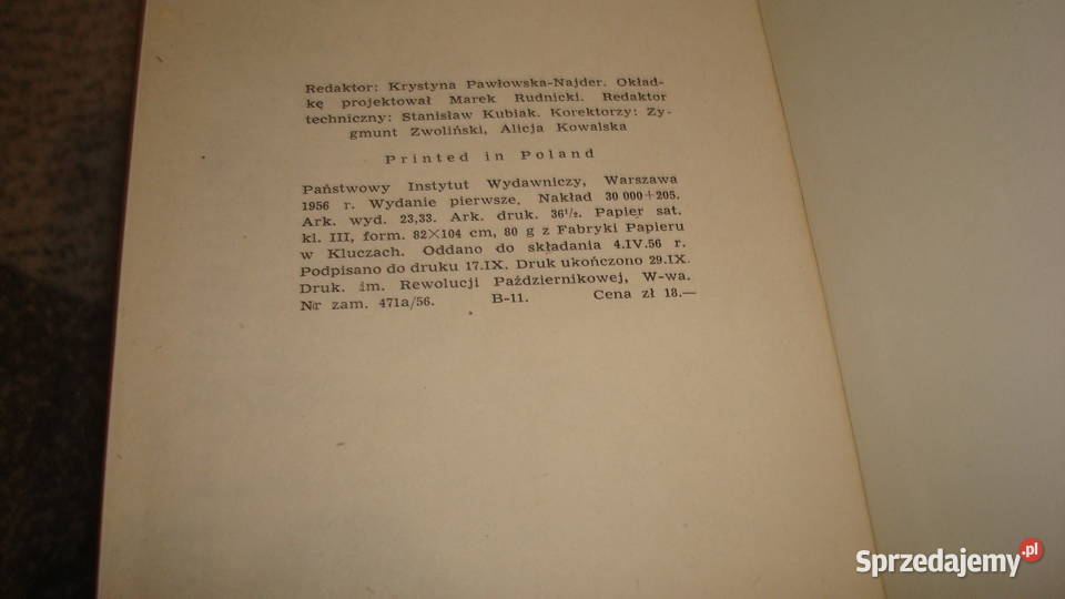 Tadeusz Żeleński Boy js Osięciny sprzedam
