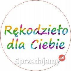 Naklejki wlepki Rękodzieło 50 20 mm Kamionna