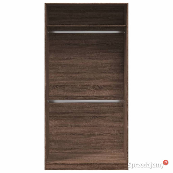 Szafa brązowy dąb 100x50x200 materiał Szafy i garderoby mazowieckie Warszawa