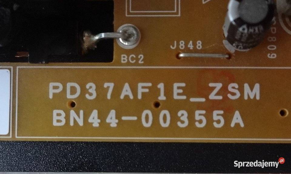 Zasilacz BN4400355A uszkodzony TV Samsung Szczecin