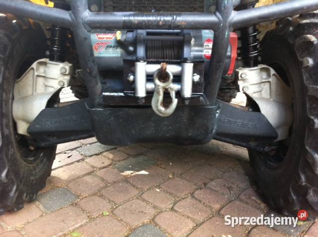 Kawasaki Prairie 360 4x4 PŁUG wyciągarka Rok produkcji 2007 Zalesie Górne