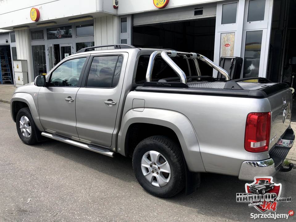 Pokrywa aluminiowa VW Amarok DC srebrna EVO400