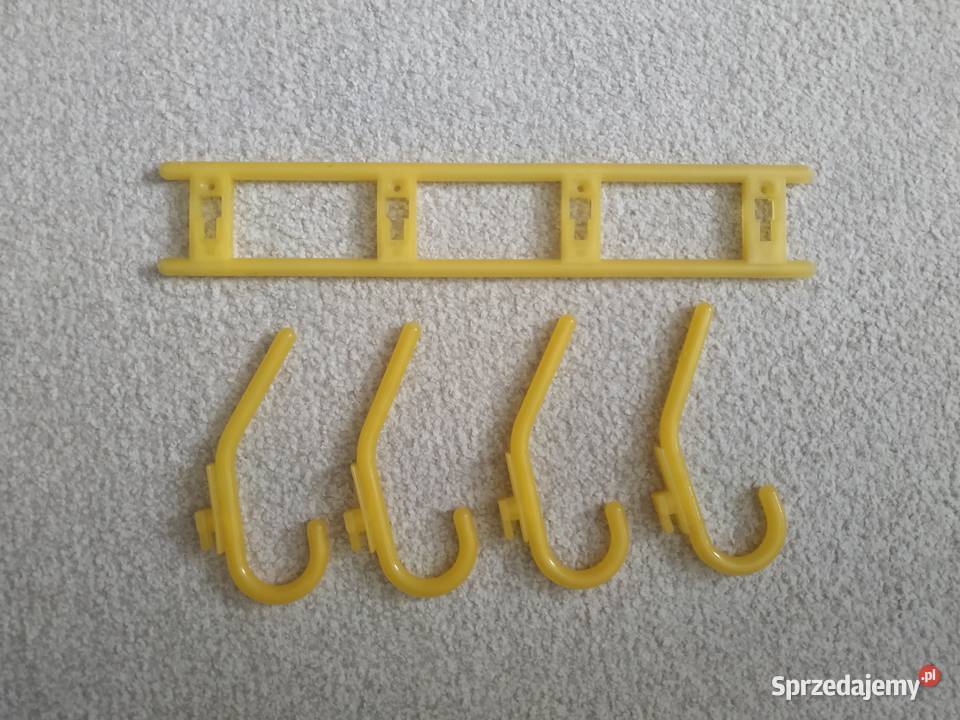 Wieszak łazienkowy plastikowy żółty Warszawa