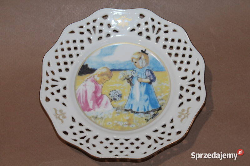 Ażurowy talerzyk Jenny Nystrom 9 Szczecin