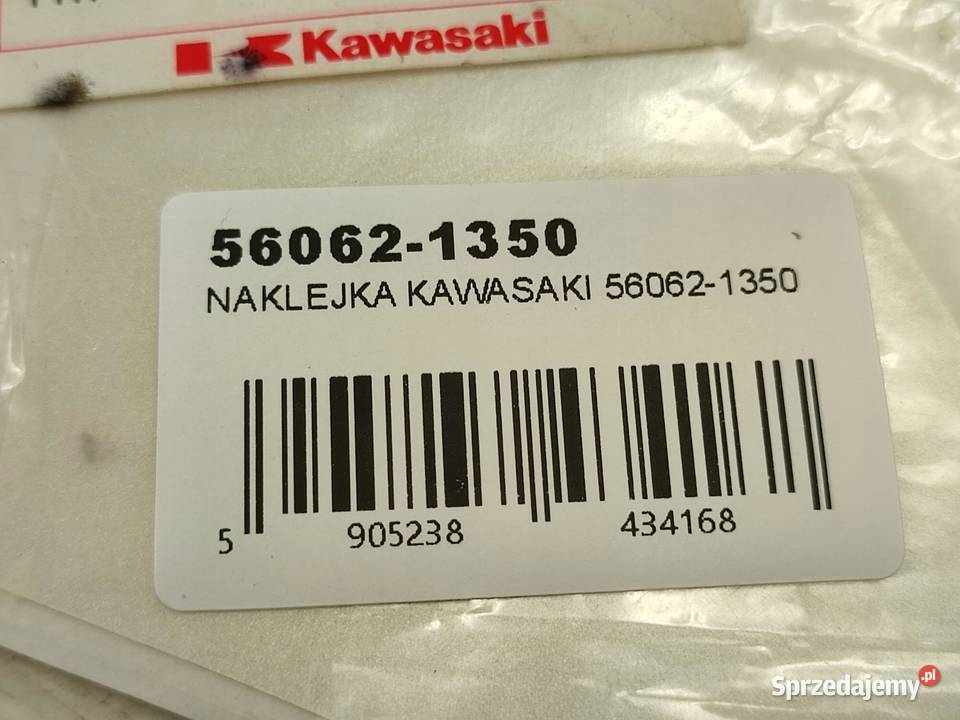 NAKLEJKA NA BAK PRAWA STR KAWASAKI NINJA ZX6R