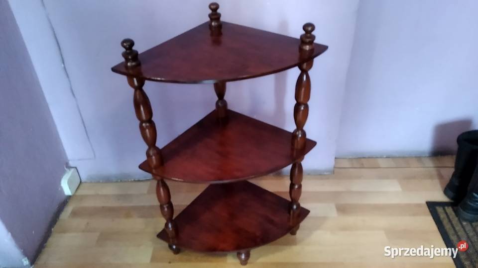 Regalik narożny sosnowy Puszczykowo