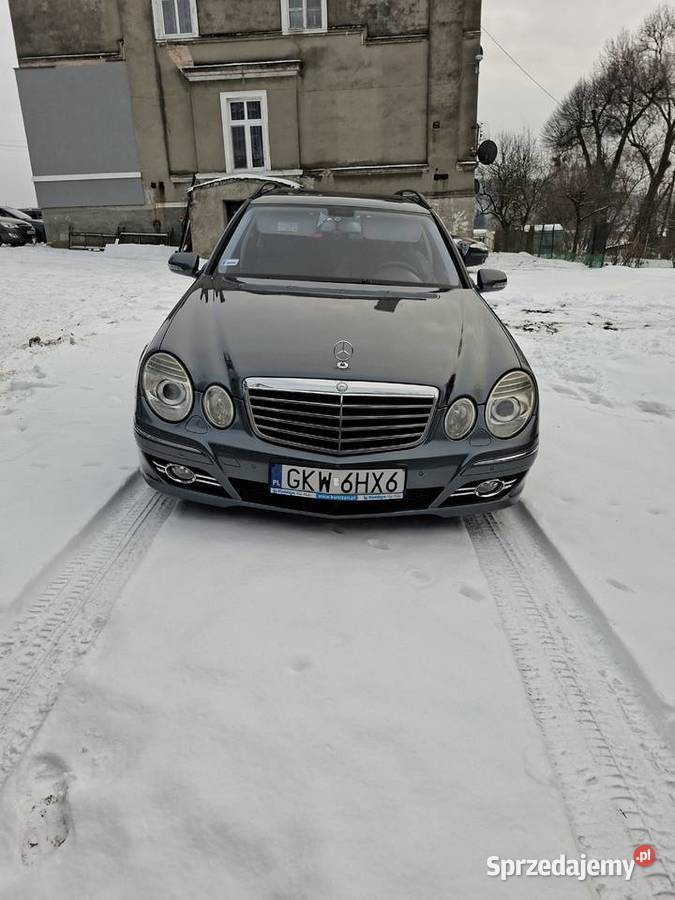 Mercedes w211 30 disel kombi z hakiem wersja 3cm3 Klasa E Kwidzyn sprzedam