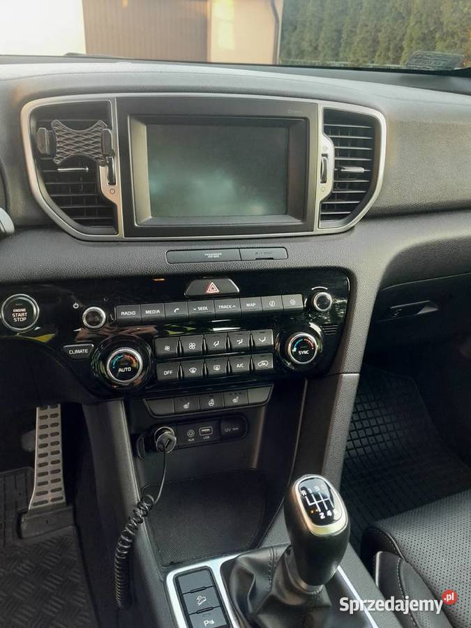 Kia Sportage gt line 16 tgdi krajowy gwarancja kurtyny powietrzne łódzkie