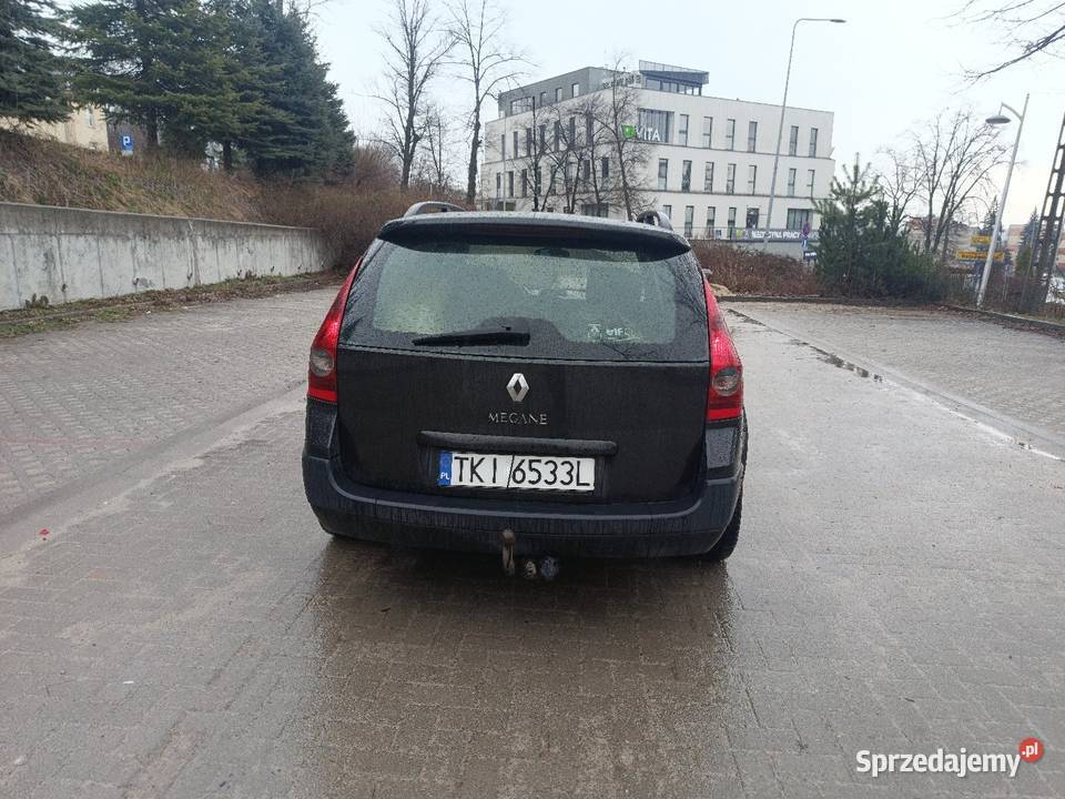 Renault Megane czarny świętokrzyskie Starachowice