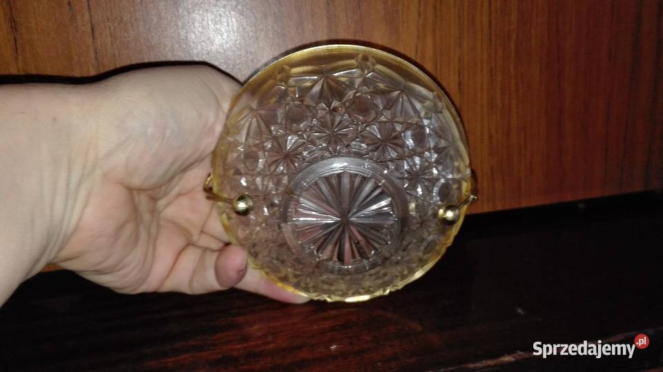 Kryształ cukiernicza z lat PRL