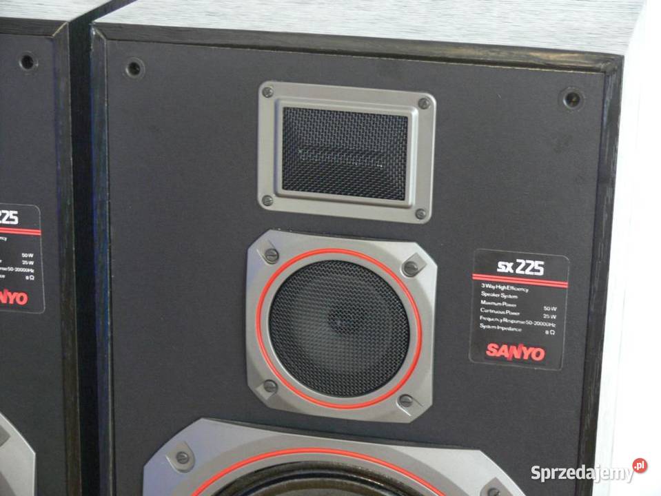 Kolumny Sanyo SX225 2 x 50 wat Tonsil WYSYŁKA sprzedam
