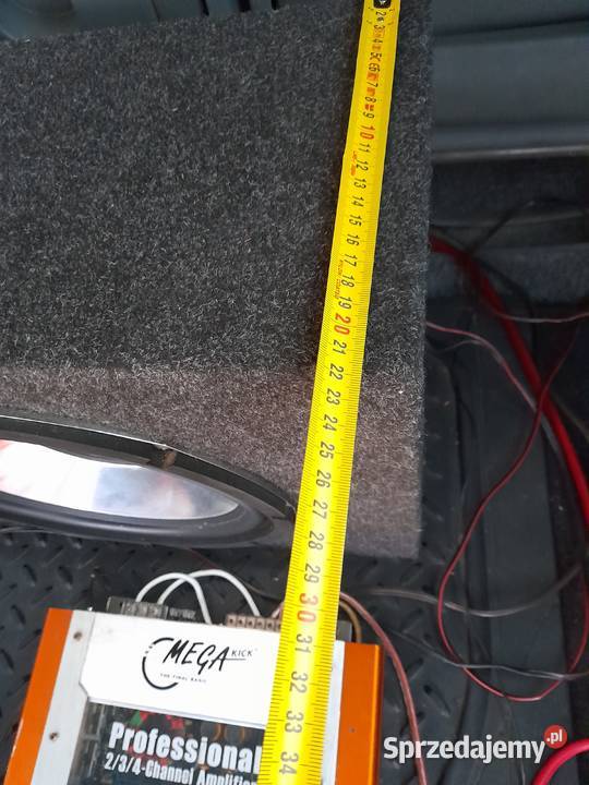 Subwoofer skrzynia basowa audio wzmacniacz dwudrożne Głośniki Przasnysz
