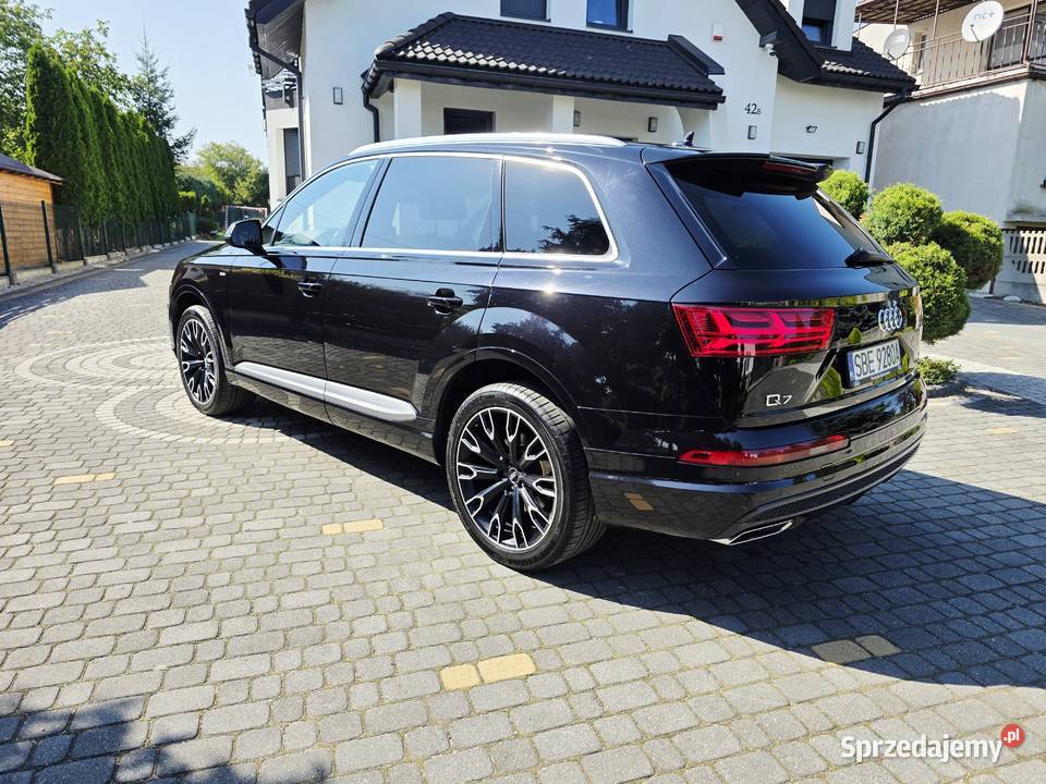Audi Q7 30 TDI quattro S line Ultra Matrix LED Rok produkcji 2016 Będzin