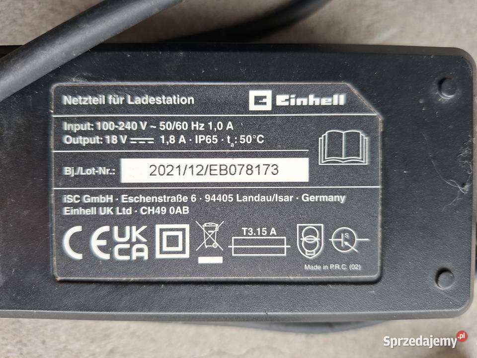 Zasilacz do stacji bazy ładowania robot koszący Roboty koszące