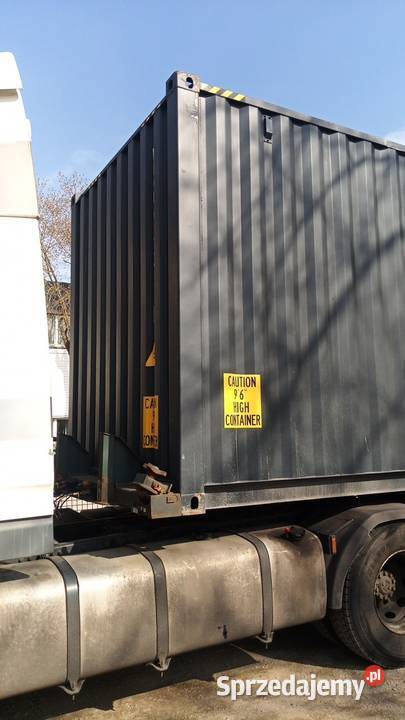 Kontener magazynowy morski 2025r 40HC RAL7016