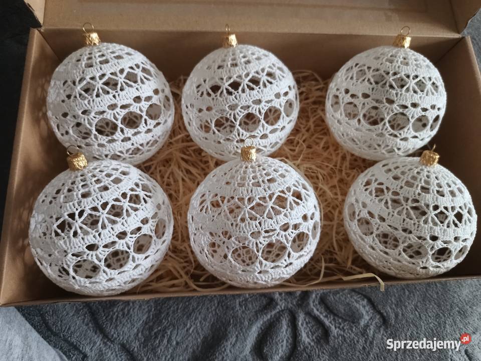 Bombki szydełkowe 10