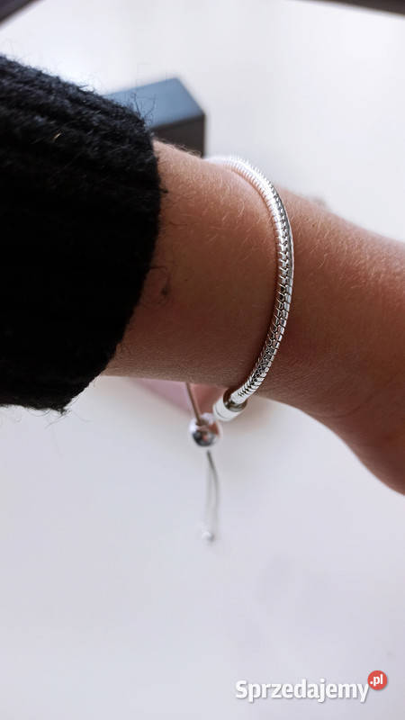 Bransoletka SREBRNA modułowa regulowana na Zegarki i Biżuteria mazowieckie Warszawa