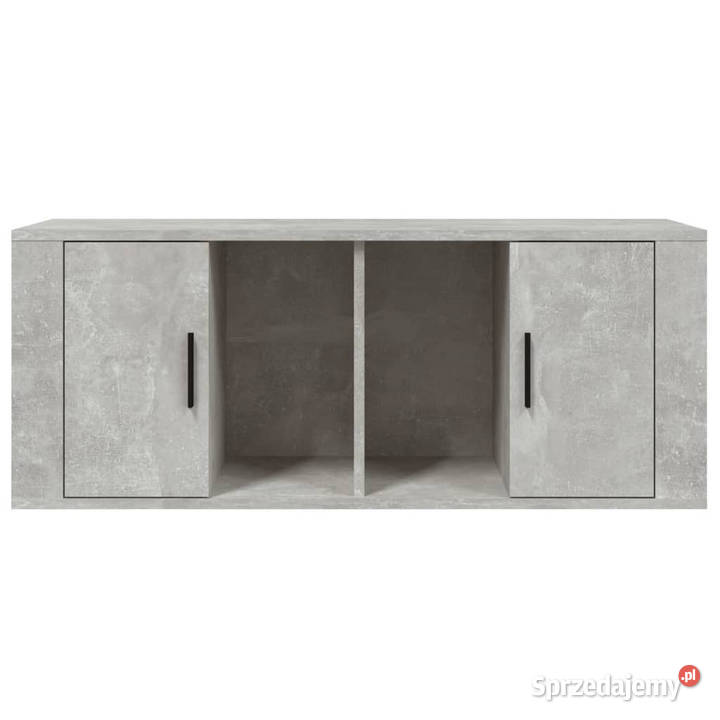 Szafka pod TV szarość betonu 100x35x40 WM816804 Warszawa