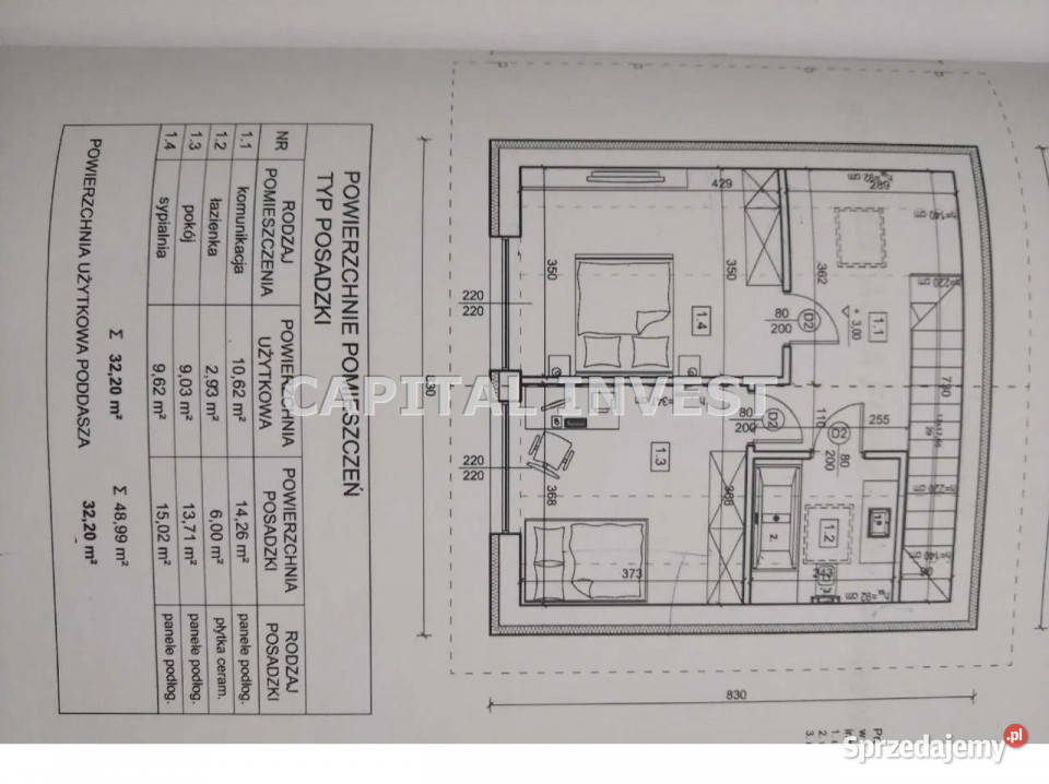 Dom wolnostojący 120m2 Roczyny siatka