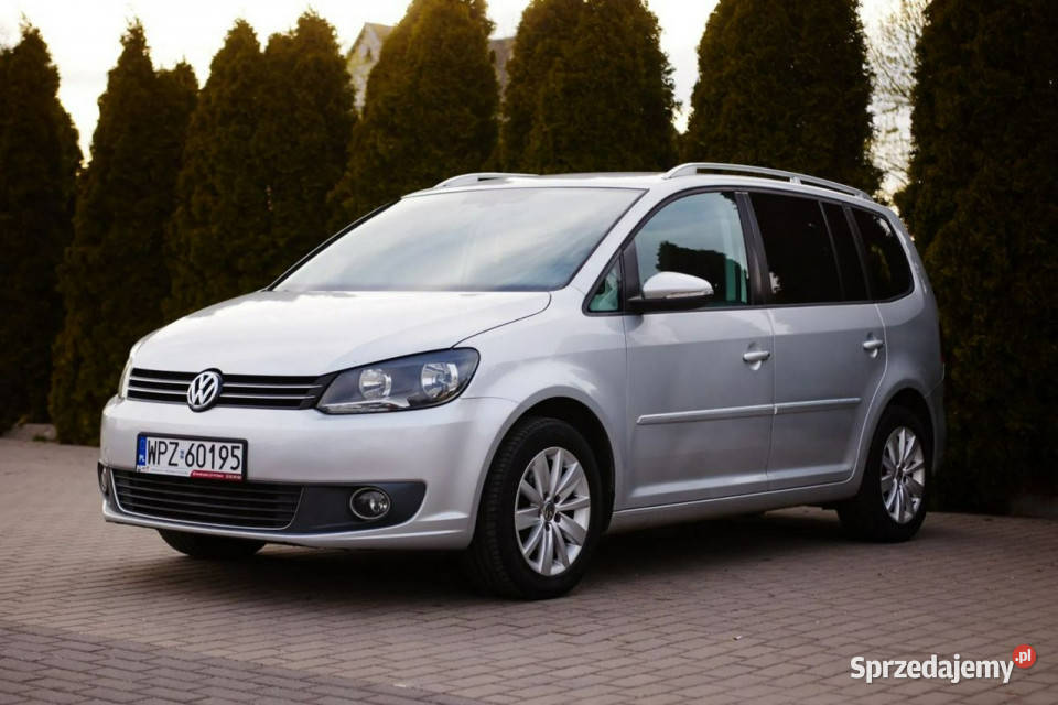 Volkswagen Touran 16TDI105AutomatSkóra7Osobowy elektryczne lusterka Rzekuń sprzedam