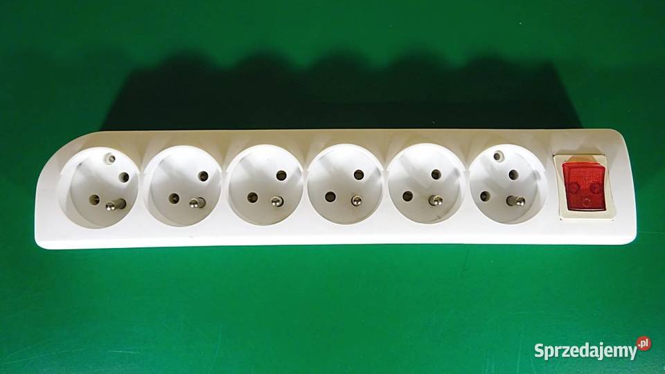 GNIAZDO PRZENOŚNE GN62 8x2PZ 16A250V Dom i Ogród Chorzów