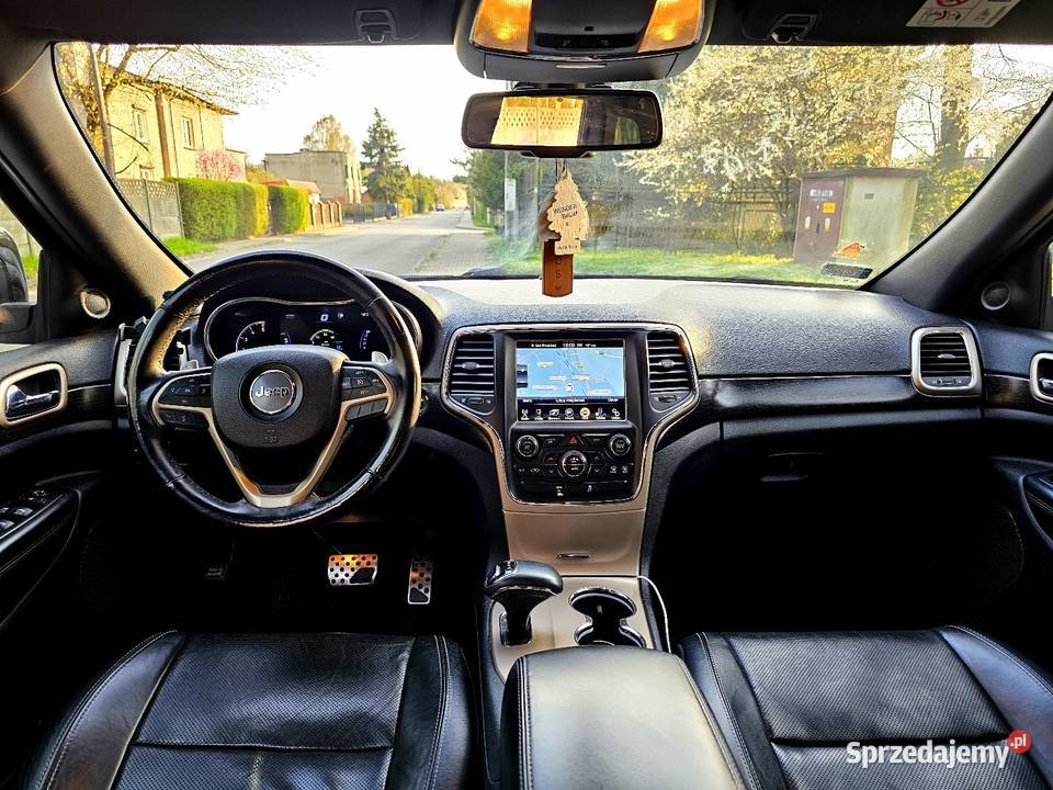 Jeep Grand Cherokee 30d niski przebieg 170 łopatki zmiany biegów