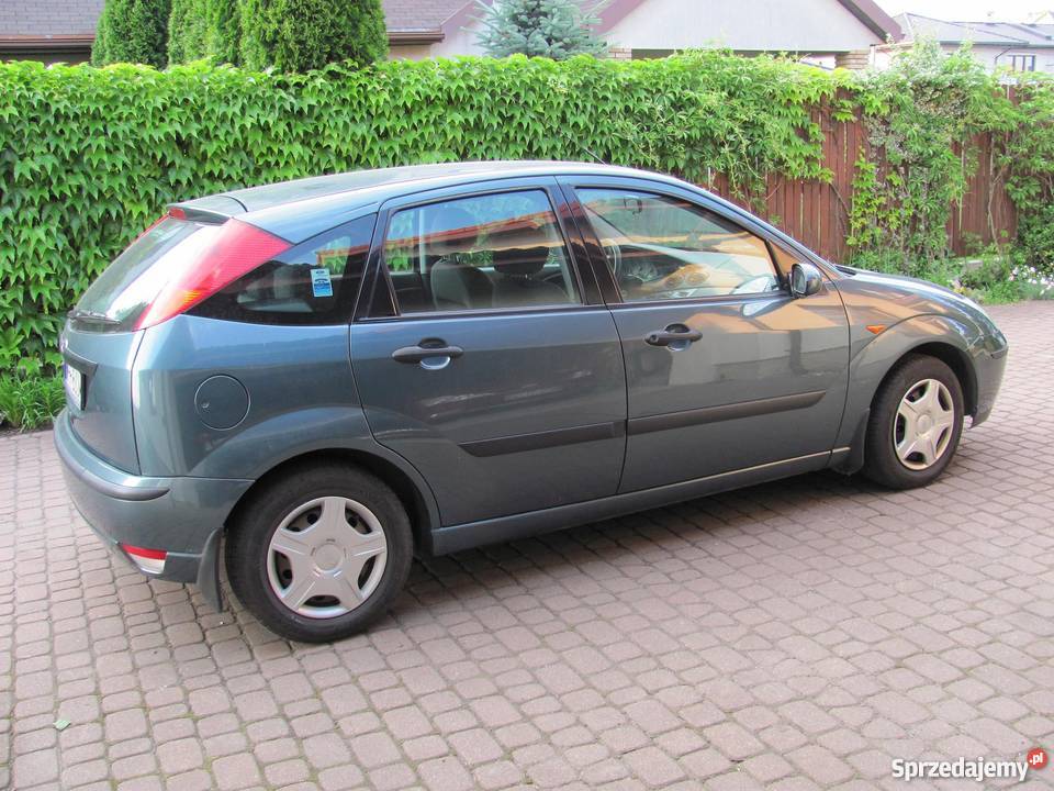 Ford Focus 2003 hatchback neptune green pierwszy mazowieckie Dawidy Bankowe