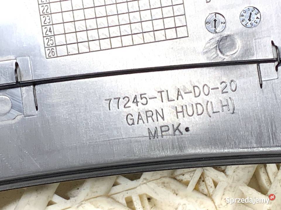 KOKPIT HONDA CRV V SUV KONSOLA DESKA ROZDZIELCZA Części samochodowe podkarpackie