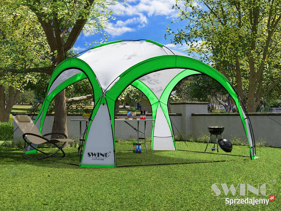 PAWILON OGRODOWY KOPUŁA IMPREZOWA 45x45m LED Kalety