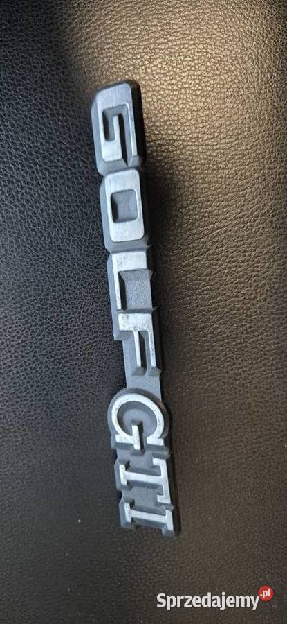 Golf gti emblemat napis logo