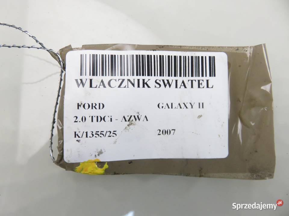 WŁĄCZNIK ŚWIATEŁ FORD GALAXY II 6G9T13A024CE osobowe sprzedam
